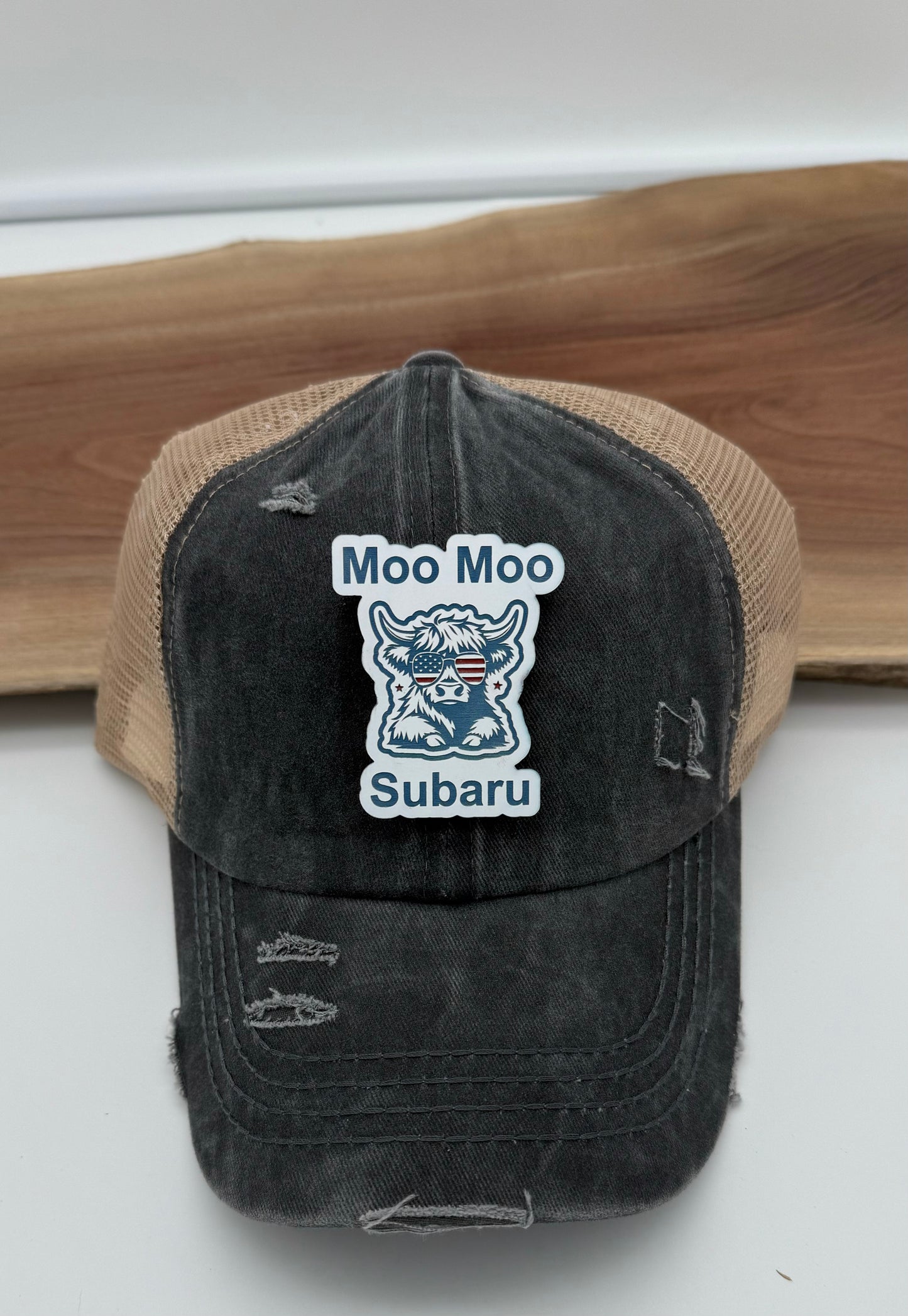 Moo Moo Subaru Baseball Cap