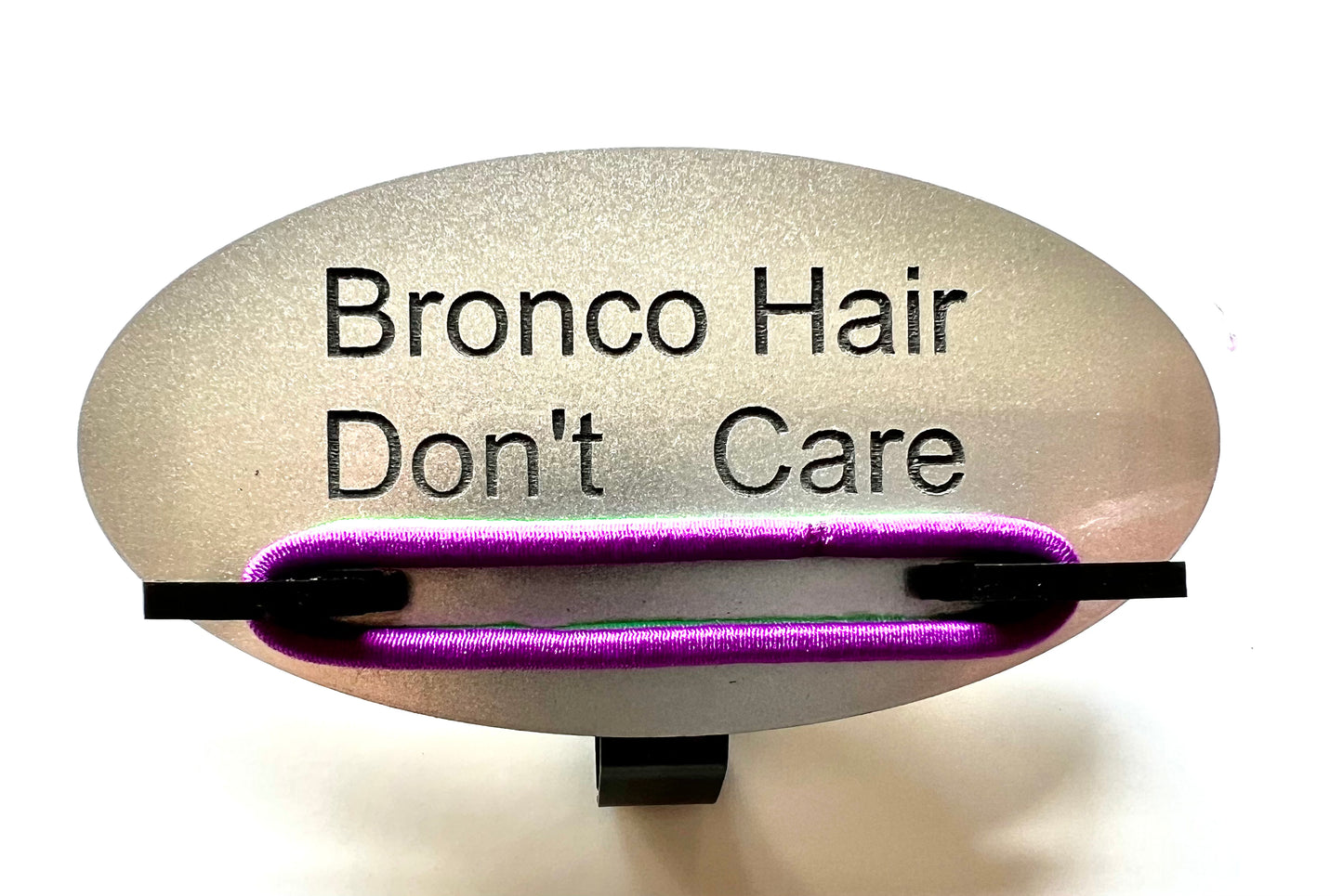 Bronco 60th Anniversary Hair Tie Visor Clips