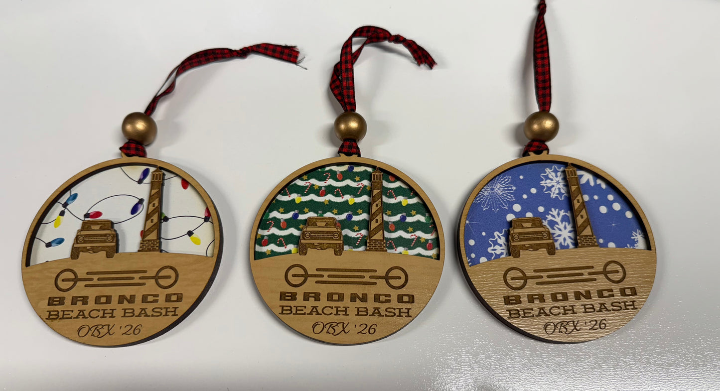 BBB OBX Bronco Ornament